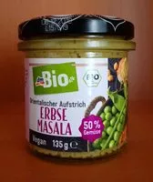 Mängden socker i Orientalischer Aufstrich Erbse Masala