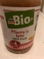 Mängden socker i Pflaume in Apfel