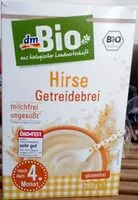 Mängden socker i Hirse Getreidebrei