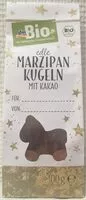 Mängden socker i Edle Marzipan Kugeln mit Kakao