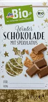 Mängden socker i Winter Schokolade mit Spekulatius