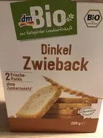 Mängden socker i Bio Dinkel Zwieback