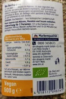 Mängden socker i Buchweizen