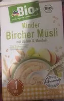 Mängden socker i Kinder bircher müsli