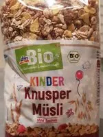 Mängden socker i Musli enfant