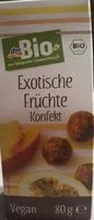 Mängden socker i Exotische Früchte konfect