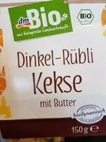 Mängden socker i Dinkel-Rübli Kekse