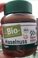 Mängden socker i Haselnuss