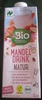 Mängden socker i Mandel Drink Natur