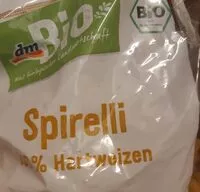 Mängden socker i Spirelli 100% Hartweizen