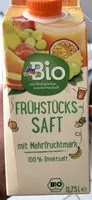 Mängden socker i Frühstückssaft