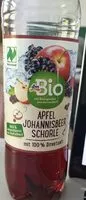 Mängden socker i Getränke Apfel Johannisbeer Schorle
