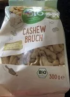 Mängden socker i Cashew Bruch