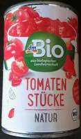 Mängden socker i Tomaten Stücke