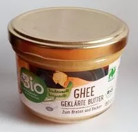 Mängden socker i Ghee Geklärte Buttet