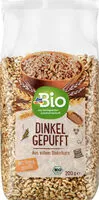 Mängden socker i Dinkel gepufft, mit Honig