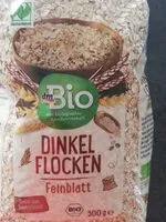 Mängden socker i Dinkelflocken Feinblatt