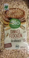 Mängden socker i Dinkel Flocken Großblatt