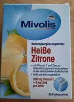 Mängden socker i Heiße Zitrone