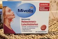 Mängden socker i Medizinprodukt Halsschmerz-Lutschtabletten