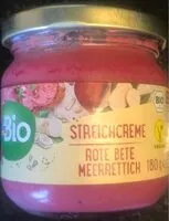 Mängden socker i Streichcreme Rote Bete Meerrettich