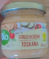 Mängden socker i Bio vegane Streichcreme mit Paprika und Tomaten