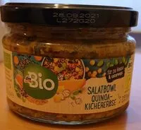 Mängden socker i Salatbowl Quinoa-Kichererbse