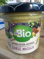 Mängden socker i Orientalischer Aufstrich Erbse Masala