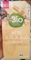 Mängden socker i Weisse Schokolade mit Crisp
