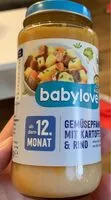 Mängden socker i Gemüsepfanne mit Kartoffeln u Rind