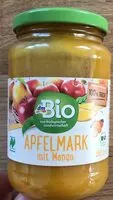 Mängden socker i Apfelmark mit Mango