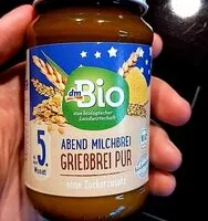 Mängden socker i Abend Milchbrei Grießbrei Pur