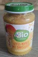 Mängden socker i Dm Bio Apfel-Mango mit Dinkekgrieß