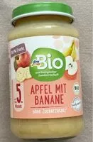 Mängden socker i Apfel mit Banane