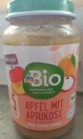 Mängden socker i Apfel mit Aprikose