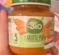 Mängden socker i Karotte pure