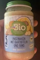 Mängden socker i Pastinaken mit Kartoffeln und Rind
