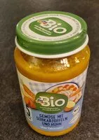 Mängden socker i Gemüse mit Süßkartoffeln und Huhn