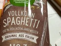 Mängden socker i Vollkorn Spaghetti  Hartweizen, No 3