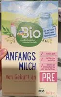 Mängden socker i Anfangsmilch