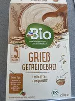 Mängden socker i Grieß Getreidebrei