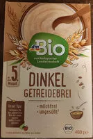 Mängden socker i Dinkel Getreidebrei