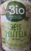 Mängden socker i Reis Waffeln