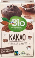 Mängden socker i Kakao schwach entölt