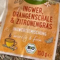 Mängden socker i Ingwer, Orangenschale & Zitronengras Tee