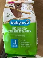 Mängden socker i Dinkel-knabberstangen