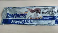 Mängden socker i Sportness Eiweiß 50 50%
