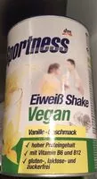Mängden socker i Eiweiss shake vegan