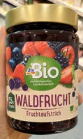Mängden socker i Waldfrucht fruchtaufstrich