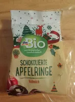 Mängden socker i Schokolierte Apfelringe